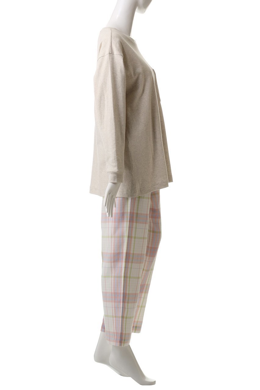 【キッドブルー/KID BLUE】のWガーゼラインチェックパジャマ 人気、トレンドファッション・服の通販 founy(ファニー) 　ファッション　Fashion　レディースファッション　Fashion for Women　シンプル　Simple, Minimal　パジャマ　Pajamas, Sleepwear　人気　Popular, Best Seller　other-3|ID: prp329100004382905 ipo3291000000032833567