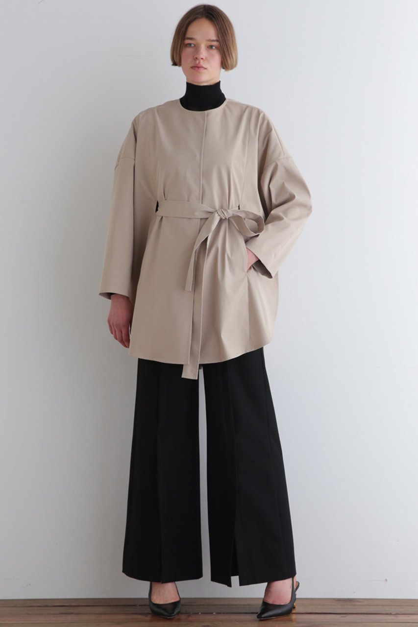 【ル フィル/LE PHIL】のフレアーサークルジャケット 人気、トレンドファッション・服の通販 founy(ファニー) 　ファッション　Fashion　レディースファッション　WOMEN　アウター　Coat Outerwear　ジャケット　Jackets　カーディガン　Cardigan　ジャケット　Jacket　ストレッチ　Stretch　ツイル　Twill　ハーフ　Half　フレア　Flare　ヘムライン　Hemline　エレガント 上品　Elegant　other-3|ID: prp329100004382912 ipo3291000000031333433