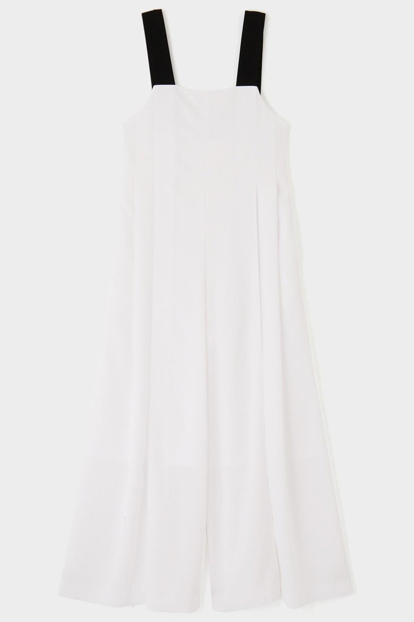 【ル フィル/LE PHIL】のバイカラーオールインワン 人気、トレンドファッション・服の通販 founy(ファニー) 　ファッション　Fashion　レディースファッション　Fashion for Women　ワンピース　Dresses　オールインワン・ワンピース　Dresses and Jumpsuits　チュニック　Tunic Tops & Dresses　パンツ　Pants & Trousers　インナー　Innerwear　サロペット　Overalls, Salopette　シンプル　Simple, Minimal　チュニック　Tunic, Long Top　ツイル　Twist, Twisted Detail　ドレープ　Drape, Draping Fabric　ノースリーブ　Sleeveless, No-Sleeve　フレア　Flare, Flared　ロング　Long, Long-Length　エレガント 上品　Elegant　other-8|ID: prp329100004382913 ipo3291000000032877189
