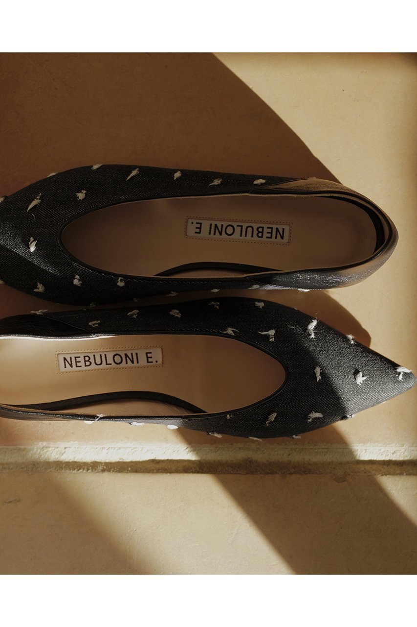 【ネブローニ/NEBULONI E】のデニム2wayフラットシューズ 人気、トレンドファッション・服の通販 founy(ファニー) 　ファッション　Fashion　レディースファッション　Fashion for Women　シューズ　Shoes, Footwear　デニム　Denim, Jeans Material　フォルム　Silhouette, Form　フラット　Flat, Flat Shoes　other-2|ID: prp329100004382921 ipo3291000000032862403