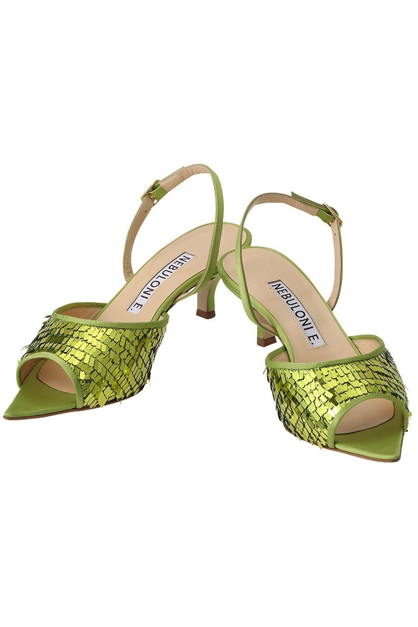 【ネブローニ/NEBULONI E】のスパンコールバックストラップサンダル 人気、トレンドファッション・服の通販 founy(ファニー) 　ファッション　Fashion　レディースファッション　Fashion for Women　バッグ　Bags　サンダル　Sandals, Summer Shoes　スパンコール　Sequins, Sequin Embellishment　パーティ　Party, Party Style　リュクス　Luxury, Elegant, High-End, Chic　other-5|ID: prp329100004382928 ipo3291000000035690011