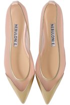 【ネブローニ/NEBULONI E】の【ELLE SHOP限定】メタリック×チュールコンビフラットシューズ ゴールド|ID: prp329100004382930 ipo3291000000032862735