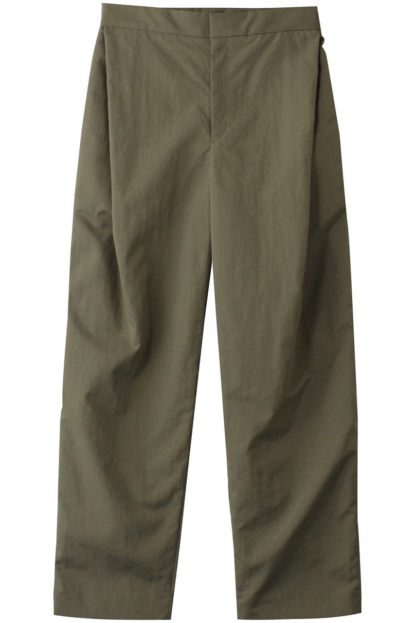 【ベイジ,/BEIGE,】のCROCUS(クロッカス)/カービーシルエットタックパンツ インテリア・キッズ・メンズ・レディースファッション・服の通販 founy(ファニー) 　ファッション　Fashion　レディースファッション　Fashion for Women　パンツ　Pants & Trousers　シンプル　Simple, Minimal　トレンド　Trend, Trending Now　ファブリック　Fabric, Textile　Khaki|ID: prp329100004382939 ipo3291000000032925548