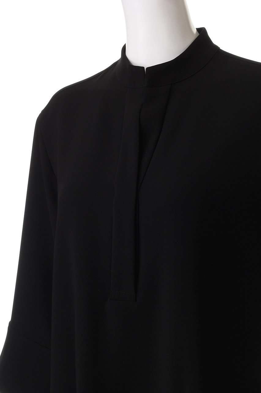 【ベイジ,/BEIGE,】のRUE(ルー)/クロスオーバーVネックワンピース 人気、トレンドファッション・服の通販 founy(ファニー) 　ファッション　Fashion　レディースファッション　Fashion for Women　ワンピース　Dresses　チュニック　Tunic Tops & Dresses　なめらか　Smooth, Silky Texture　シューズ　Shoes, Footwear　スタンド　Stand Collar, Upright Stand　スリット　Slit, Slit Detail　チュニック　Tunic, Long Top　ファブリック　Fabric, Textile　リゾート　Resort, Vacation Style　ロング　Long, Long-Length　エレガント 上品　Elegant　other-5|ID: prp329100004382941 ipo3291000000035848902