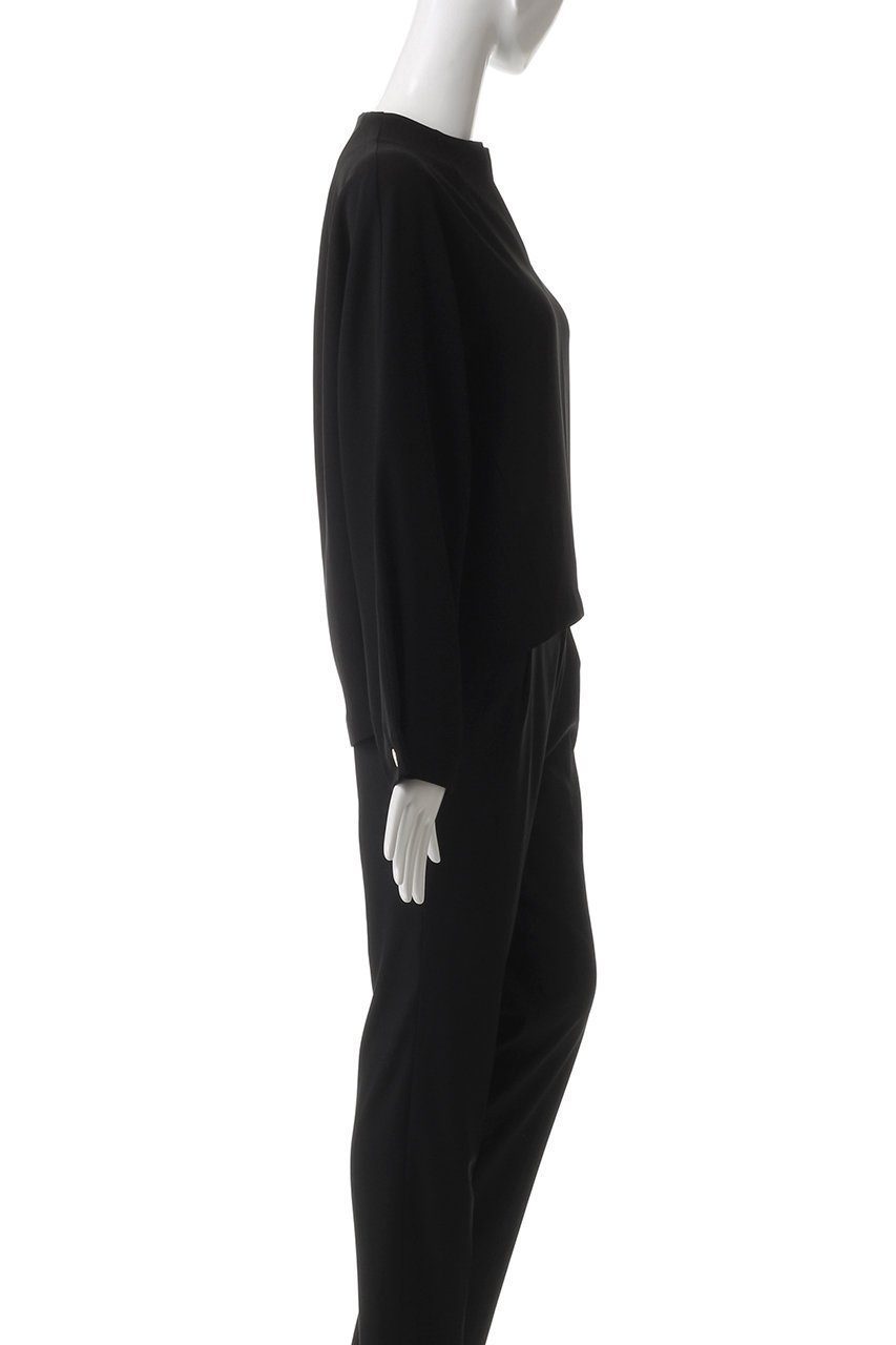 【ベイジ,/BEIGE,】のRUE(ルー)/スリットネックフォルムブラウス 人気、トレンドファッション・服の通販 founy(ファニー) 　ファッション　Fashion　レディースファッション　Fashion for Women　トップス・カットソー　Cut & Sew Tops　シャツ・ブラウス・オフィスカジュアル　Elegant Blouses & Button-Ups　シンプル　Simple, Minimal　スリット　Slit, Slit Detail　スリーブ　Sleeve, Long Sleeve / Short Sleeve　ファブリック　Fabric, Textile　ベーシック　Basic, Essential　ボトム　Bottoms, Lower Wear　リュクス　Luxury, Elegant, High-End, Chic　ロング　Long, Long-Length　エレガント 上品　Elegant　other-3|ID: prp329100004382944 ipo3291000000035923024