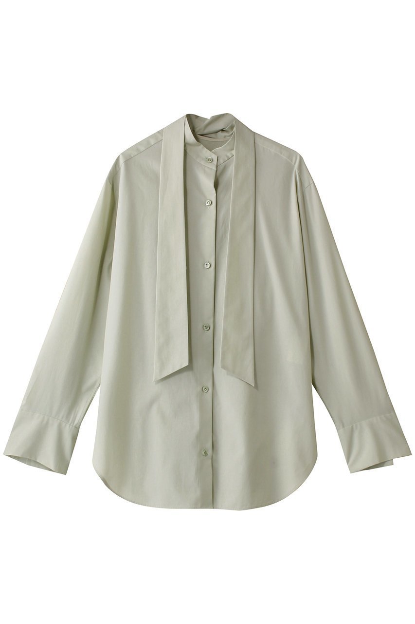【ベイジ,/BEIGE,】のCLOVER(クローバー)/コットンバックボウタイブラウス 人気、トレンドファッション・服の通販 founy(ファニー) 　ファッション　Fashion　レディースファッション　Fashion for Women　トップス・カットソー　Cut & Sew Tops　シャツ・ブラウス・オフィスカジュアル　Elegant Blouses & Button-Ups　バッグ　Bags　スリーブ　Sleeve, Long Sleeve / Short Sleeve　ロング　Long, Long-Length　エレガント 上品　Elegant　 other-1|ID: prp329100004382946 ipo3291000000032853270