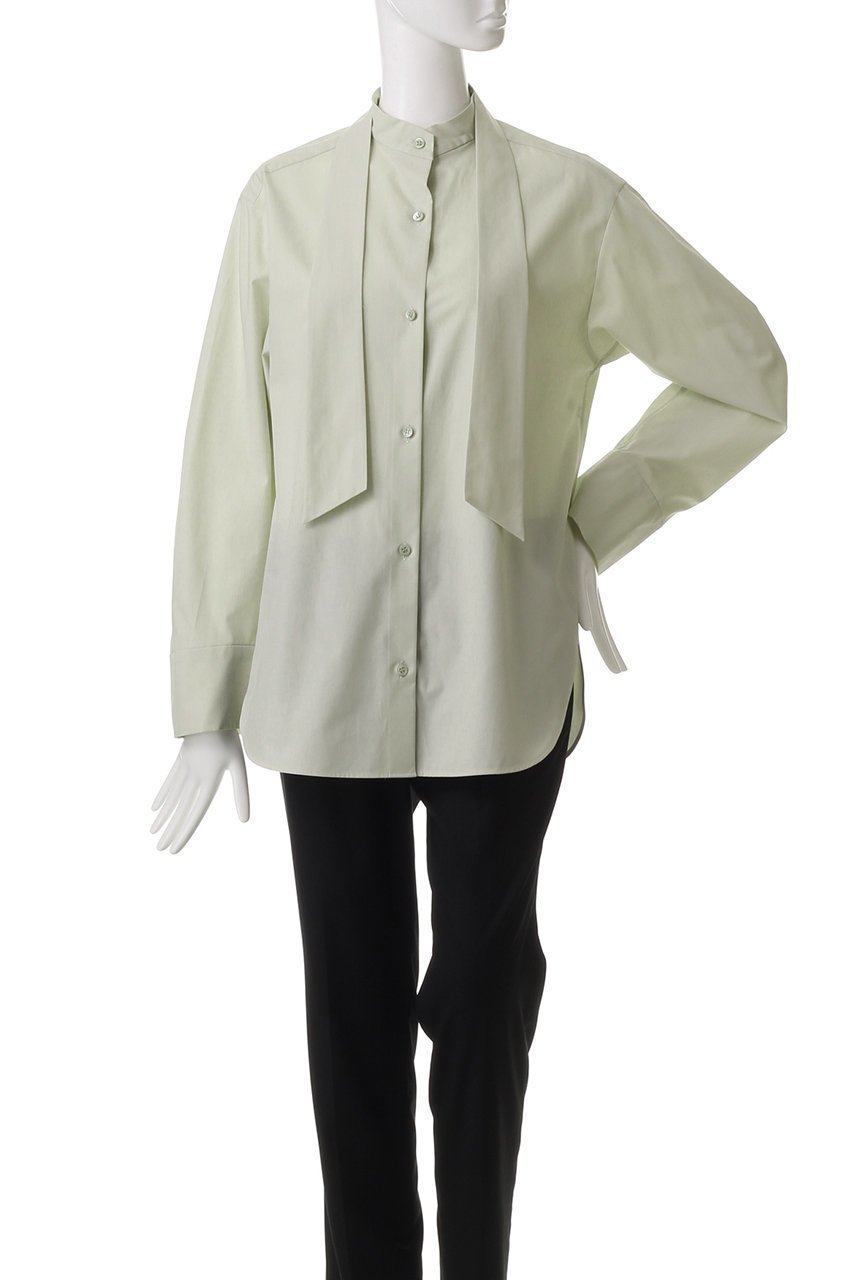 【ベイジ,/BEIGE,】のCLOVER(クローバー)/コットンバックボウタイブラウス 人気、トレンドファッション・服の通販 founy(ファニー) 　ファッション　Fashion　レディースファッション　Fashion for Women　トップス・カットソー　Cut & Sew Tops　シャツ・ブラウス・オフィスカジュアル　Elegant Blouses & Button-Ups　バッグ　Bags　スリーブ　Sleeve, Long Sleeve / Short Sleeve　ロング　Long, Long-Length　エレガント 上品　Elegant　other-2|ID: prp329100004382946 ipo3291000000032853279