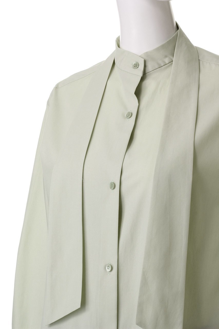 【ベイジ,/BEIGE,】のCLOVER(クローバー)/コットンバックボウタイブラウス 人気、トレンドファッション・服の通販 founy(ファニー) 　ファッション　Fashion　レディースファッション　Fashion for Women　トップス・カットソー　Cut & Sew Tops　シャツ・ブラウス・オフィスカジュアル　Elegant Blouses & Button-Ups　バッグ　Bags　スリーブ　Sleeve, Long Sleeve / Short Sleeve　ロング　Long, Long-Length　エレガント 上品　Elegant　other-5|ID: prp329100004382946 ipo3291000000032853294