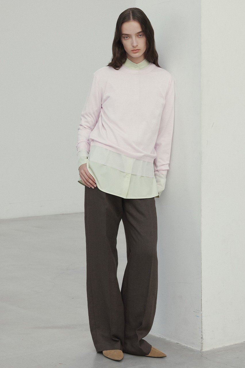 【ベイジ,/BEIGE,】のCLOVER(クローバー)/コットンバックボウタイブラウス 人気、トレンドファッション・服の通販 founy(ファニー) 　ファッション　Fashion　レディースファッション　Fashion for Women　トップス・カットソー　Cut & Sew Tops　シャツ・ブラウス・オフィスカジュアル　Elegant Blouses & Button-Ups　バッグ　Bags　スリーブ　Sleeve, Long Sleeve / Short Sleeve　ロング　Long, Long-Length　エレガント 上品　Elegant　other-8|ID: prp329100004382946 ipo3291000000032853311