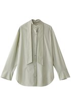 【ベイジ,/BEIGE,】のCLOVER(クローバー)/コットンバックボウタイブラウス Sage|ID: prp329100004382946 ipo3291000000035480426
