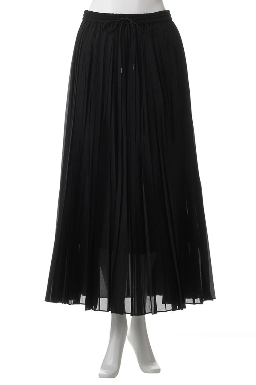 【デパリエ/DEPAREILLE】のオーガンジープリーツスカート 人気、トレンドファッション・服の通販 founy(ファニー) 　ファッション　Fashion　レディースファッション　Fashion for Women　スカート　Skirts　プリーツスカート / 上品フェミニンスタイル　Pleated Skirts　ロングスカート　Long Skirts / Maxi & Midi Skirts　エレガント 上品　Elegant　オーガンジー　Organza Fabric　フェミニン　Feminine, Girly　プリーツ　Pleats, Pleated　ロング　Long, Long-Length　other-2|ID: prp329100004382949 ipo3291000000035813557