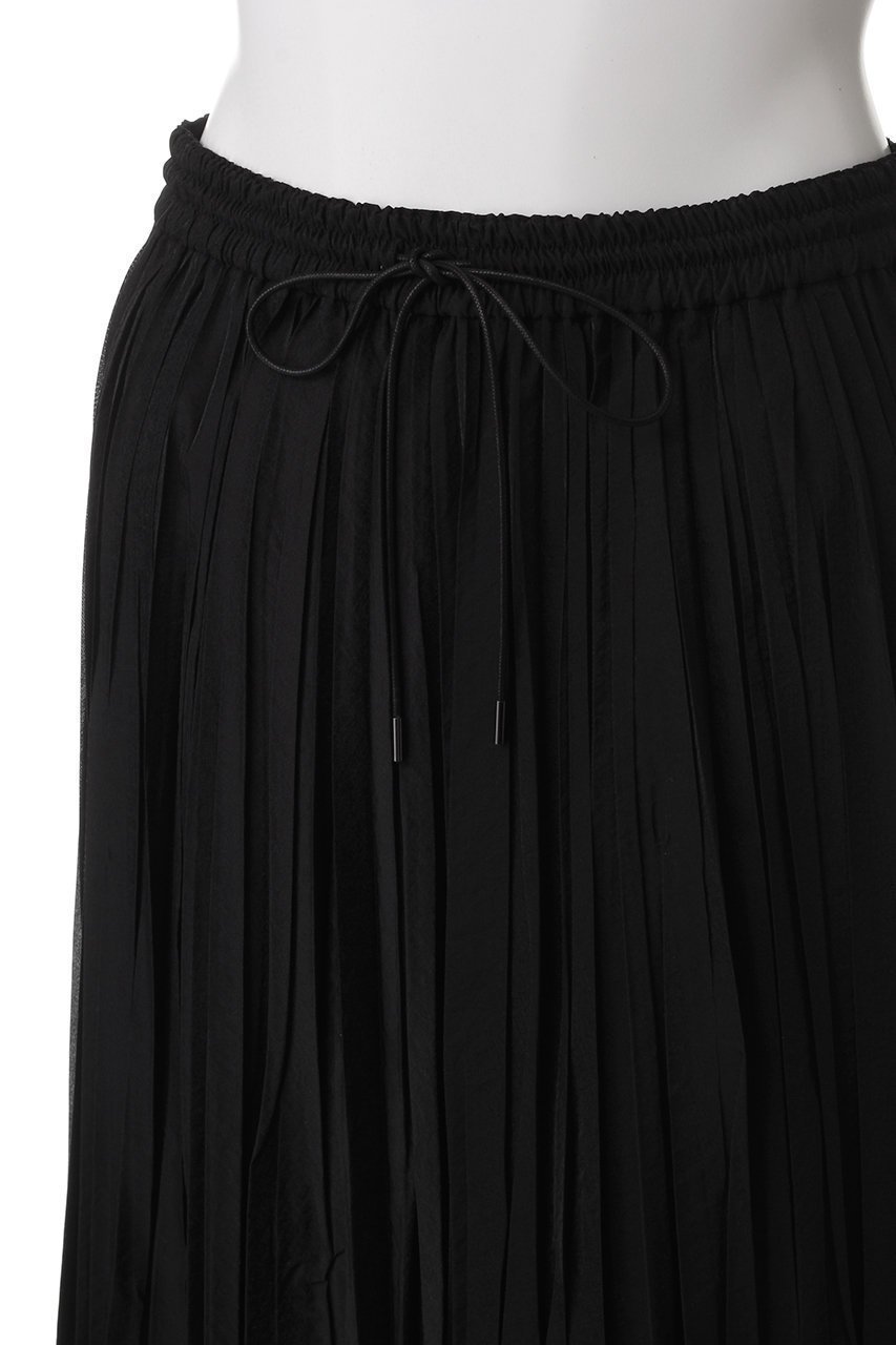 【デパリエ/DEPAREILLE】のオーガンジープリーツスカート 人気、トレンドファッション・服の通販 founy(ファニー) 　ファッション　Fashion　レディースファッション　Fashion for Women　スカート　Skirts　プリーツスカート / 上品フェミニンスタイル　Pleated Skirts　ロングスカート　Long Skirts / Maxi & Midi Skirts　エレガント 上品　Elegant　オーガンジー　Organza Fabric　フェミニン　Feminine, Girly　プリーツ　Pleats, Pleated　ロング　Long, Long-Length　other-5|ID: prp329100004382949 ipo3291000000035813562