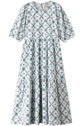 【エスゼット ブロックプリント/SZ Blockprints】のGAIA DRESS CHAKRI ティアードワンピース 人気、トレンドファッション・服の通販 founy(ファニー) ファッション Fashion レディースファッション WOMEN ワンピース Dress ドレス Party Dresses チュニック Tunic 2025年 2025 2025春夏・S/S Ss,Spring/Summer,2025 オリエンタル Oriental チュニック Tunic ティアードワンピース Tiered Dress プリント Print リゾート Resort 今季 This Season 夏 Summer 春 Spring S/S・春夏 Ss・Spring/Summer |ID:prp329100004382952