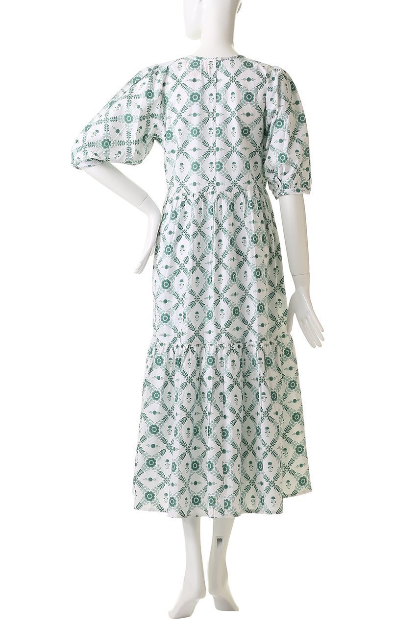 【エスゼット ブロックプリント/SZ Blockprints】のGAIA DRESS CHAKRI ティアードワンピース 人気、トレンドファッション・服の通販 founy(ファニー) 　ファッション　Fashion　レディースファッション　Fashion for Women　ワンピース　Dresses　フォーマル・パーティードレス・結婚式用ドレス　Elegant & Casual Dresses　チュニック　Tunic Tops & Dresses　オリエンタル　Oriental Pattern　チュニック　Tunic, Long Top　ティアードワンピース　Tiered Dress, Flared Dress　プリント　Print, Printed Pattern　リゾート　Resort, Vacation Style　今季　This Season, Current Season　再入荷　Restock / Back in Stock　other-4|ID: prp329100004382952 ipo3291000000032876238