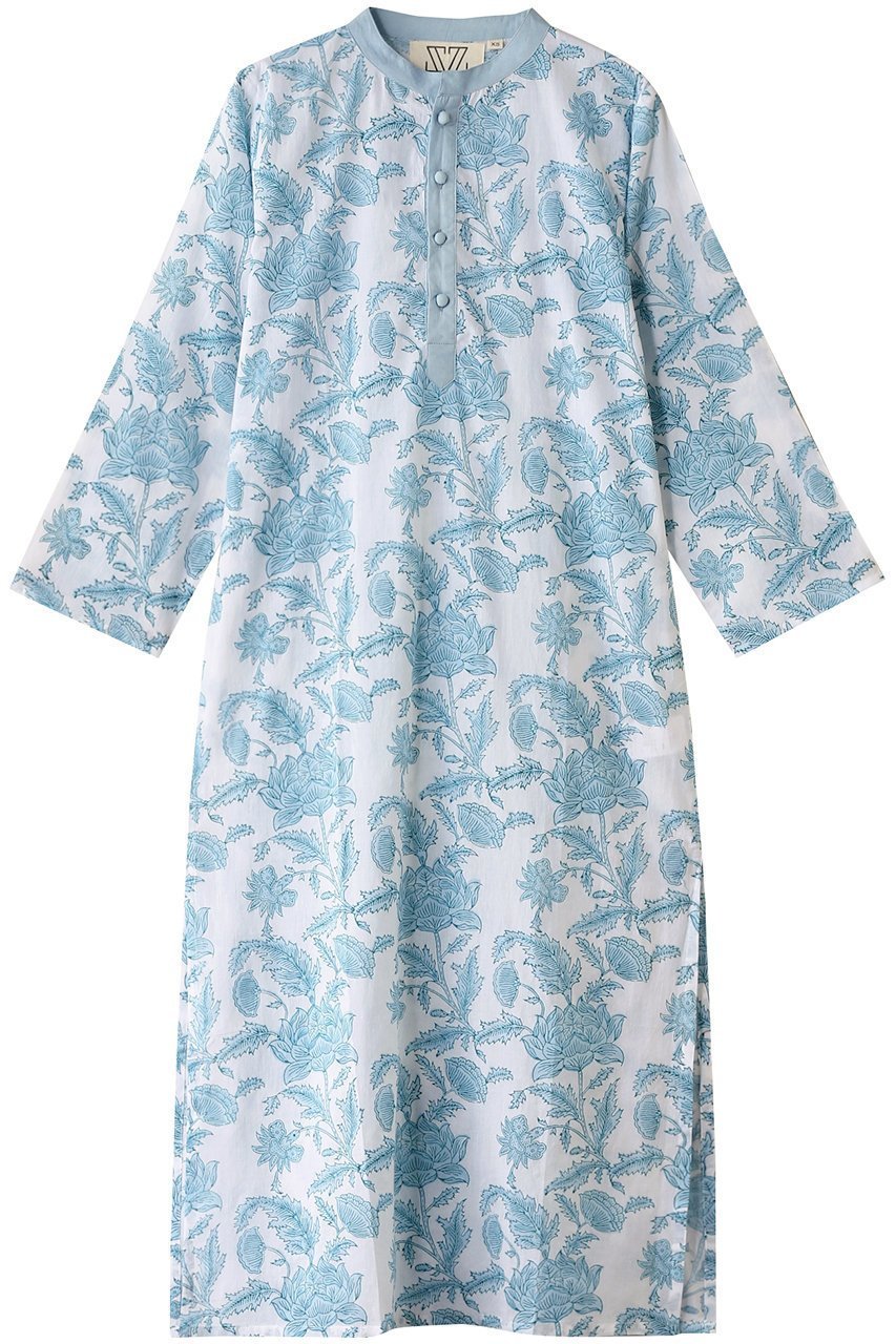 【エスゼット ブロックプリント/SZ Blockprints】のISLE FROCK ISA スタンドカラーカバーアップワンピース 人気、トレンドファッション・服の通販 founy(ファニー) 　ファッション　Fashion　レディースファッション　Fashion for Women　ワンピース　Dresses　チュニック　Tunic Tops & Dresses　クラシカル　Classical, Vintage-Inspired　シューズ　Shoes, Footwear　スタンド　Stand Collar, Upright Stand　チュニック　Tunic, Long Top　夏　Summer　春　Spring　S/S・春夏　SS, Spring/Summer, Warm Season　 other-1|ID: prp329100004382953 ipo3291000000032876268