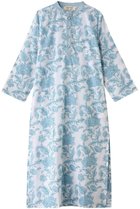 【エスゼット ブロックプリント/SZ Blockprints】のISLE FROCK ISA スタンドカラーカバーアップワンピース ライトブルー|ID: prp329100004382953 ipo3291000000032876274