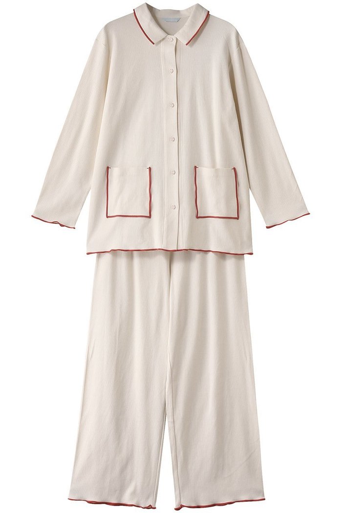 【キッドブルー/KID BLUE】の25リブメローパジャマ インテリア・キッズ・メンズ・レディースファッション・服の通販 founy(ファニー) https://founy.com/ ファッション Fashion レディースファッション Fashion for Women スリーブ Sleeve, Long Sleeve / Short Sleeve パジャマ Pajamas, Sleepwear リラックス Relax, Relaxed Fit ロング Long, Long-Length 再入荷 Restock / Back in Stock |ID: prp329100004382955 ipo3291000000032834082