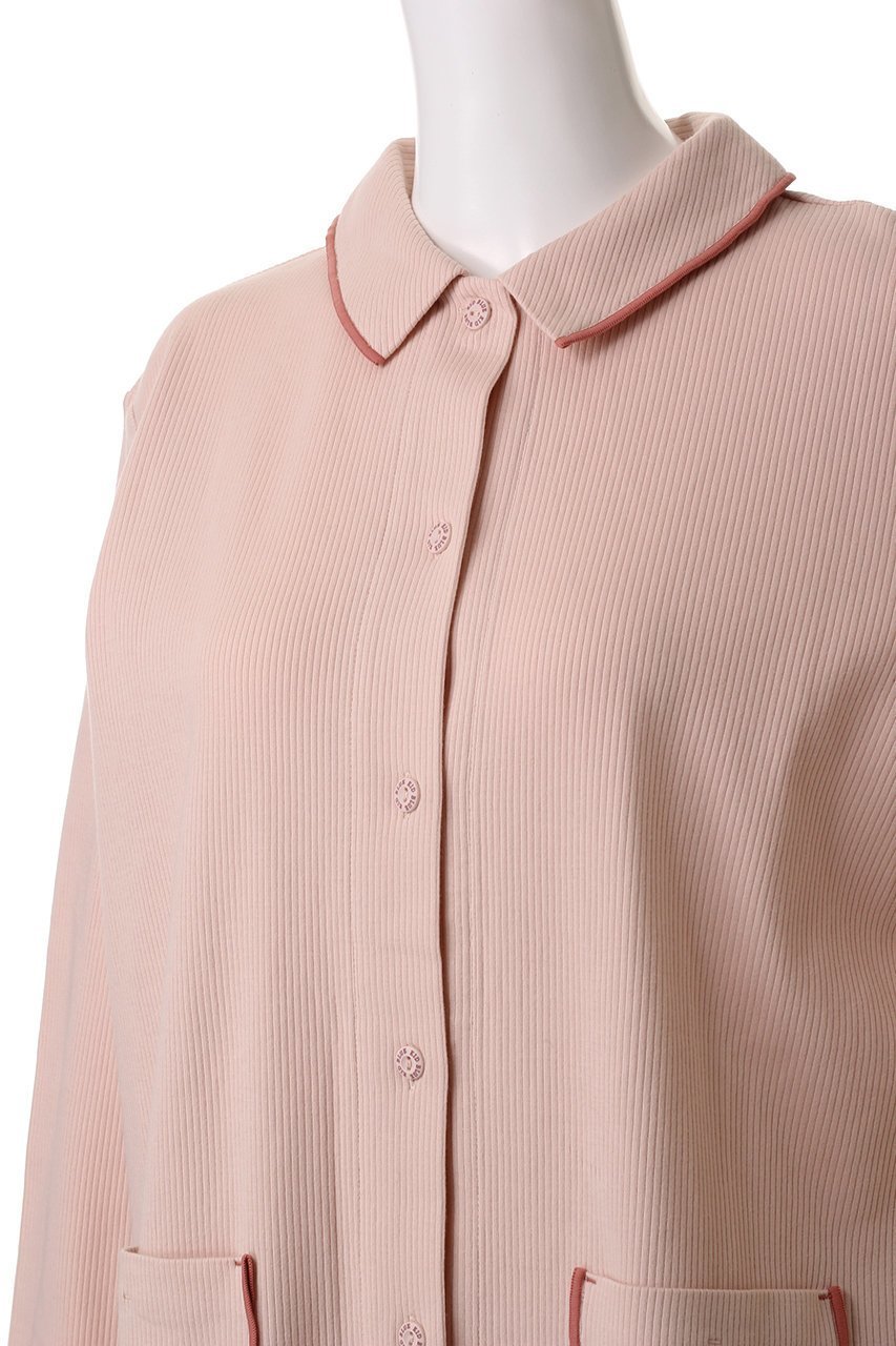 【キッドブルー/KID BLUE】の25リブメローパジャマ 人気、トレンドファッション・服の通販 founy(ファニー) 　ファッション　Fashion　レディースファッション　Fashion for Women　スリーブ　Sleeve, Long Sleeve / Short Sleeve　パジャマ　Pajamas, Sleepwear　リラックス　Relax, Relaxed Fit　ロング　Long, Long-Length　再入荷　Restock / Back in Stock　other-5|ID: prp329100004382955 ipo3291000000032834088