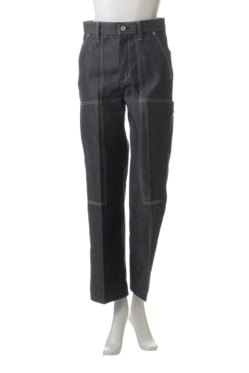 【エブール/ebure】の11.5オンスデニム ペインターパンツ 人気、トレンドファッション・服の通販 founy(ファニー) 　ファッション　Fashion　レディースファッション　Fashion for Women　パンツ　Pants & Trousers　デニムパンツ・ジーンズ・美脚デニム　Denim Jeans & Pants　インディゴ　Indigo Denim　デニム　Denim, Jeans Material　バランス　Balance, Style Balance　パターン　Pattern, Design Print　パッチ　Patch, Appliqué　ループ　Loop, Loop Knit　other-2|ID: prp329100004382966 ipo3291000000032920653