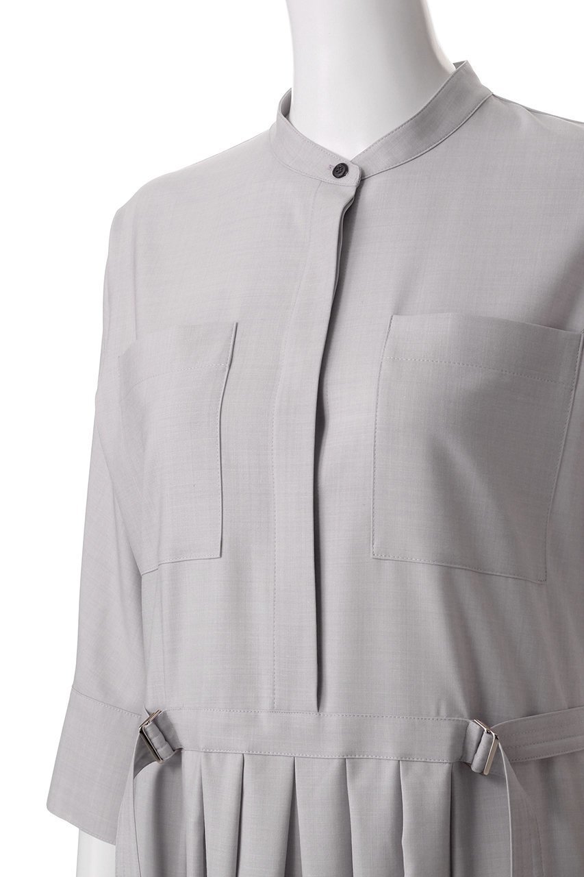 【エブール/ebure】のライトウールビス ドルマンスリーブワンピース 人気、トレンドファッション・服の通販 founy(ファニー) 　ファッション　Fashion　レディースファッション　Fashion for Women　ワンピース　Dresses　チュニック　Tunic Tops & Dresses　おすすめ　Recommended / Our Picks　カフス　Cuff Design　サマー　Summer, Summer Style　チュニック　Tunic, Long Top　パッチ　Patch, Appliqué　ポケット　Pocket, Pocket Detail　other-5|ID: prp329100004382967 ipo3291000000032859155