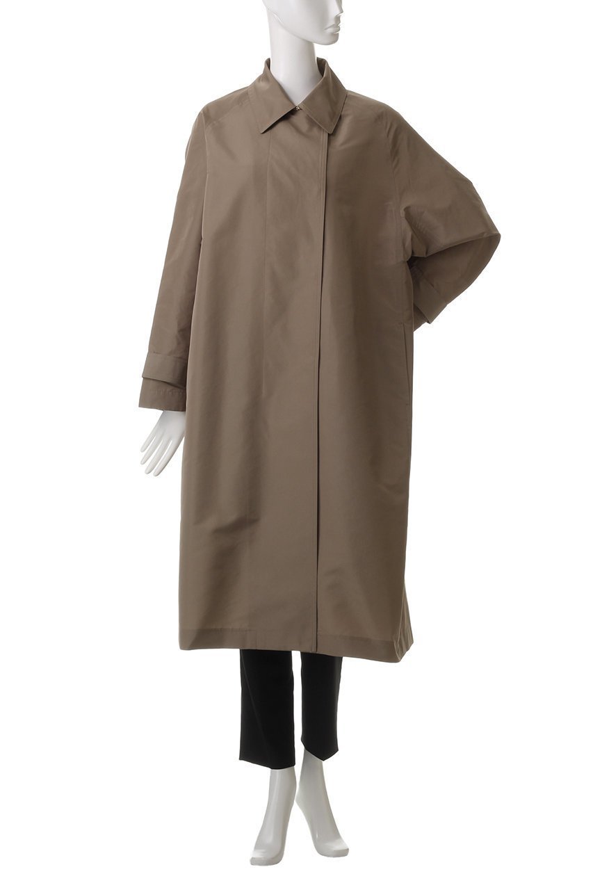 【エブール/ebure】のマイクロタフタ ステンカラーコート 人気、トレンドファッション・服の通販 founy(ファニー) ファッション Fashion レディースファッション Fashion for Women アウター Coat / Outerwear Collection コート・ロングコート・ピーコート Long Coats, Peacoats & More クラシカル Classical, Vintage-Inspired シンプル Simple, Minimal タフタ Taffeta, Structured Fabric ドット Polka Dot, Dot Pattern ロング Long, Long-Length other-2|ID: prp329100004382978 ipo3291000000032928172