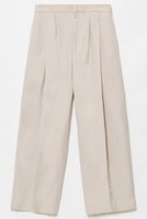 【ハウス オブ ロータス/HOUSE OF LOTUS】のコットンリネンレイヤードタックパンツ 人気、トレンドファッション・服の通販 founy(ファニー) ファッション Fashion レディースファッション Fashion for Women パンツ Pants & Trousers ツイル Twist, Twisted Detail フィット Fit, Slim Fit フォルム Silhouette, Form リネン Linen, Linen Fabric リラックス Relax, Relaxed Fit |ID:prp329100004382995