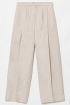 【ハウス オブ ロータス/HOUSE OF LOTUS】のコットンリネンレイヤードタックパンツ 人気、トレンドファッション・服の通販 founy(ファニー) ファッション Fashion レディースファッション Fashion for Women パンツ Pants & Trousers ツイル Twist, Twisted Detail フィット Fit, Slim Fit フォルム Silhouette, Form リネン Linen, Linen Fabric リラックス Relax, Relaxed Fit thumbnail ライトベージュ|ID: prp329100004382995 ipo3291000000032923496