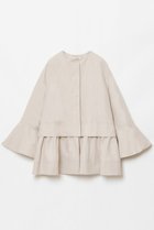 【ハウス オブ ロータス/HOUSE OF LOTUS】のコットンリネンティアードジャケット 人気、トレンドファッション・服の通販 founy(ファニー) ファッション Fashion レディースファッション Fashion for Women アウター Coat / Outerwear Collection レディースジャケット・軽アウター Jackets エレガント 上品 Elegant カフス Cuff Design ジャケット Jacket, Outerwear ツイル Twist, Twisted Detail ティアード Tiered, Tiered Style フェミニン Feminine, Girly フレア Flare, Flared ヘムライン Hemline, Bottom Cut リネン Linen, Linen Fabric thumbnail ライトベージュ|ID: prp329100004382996 ipo3291000000034956244