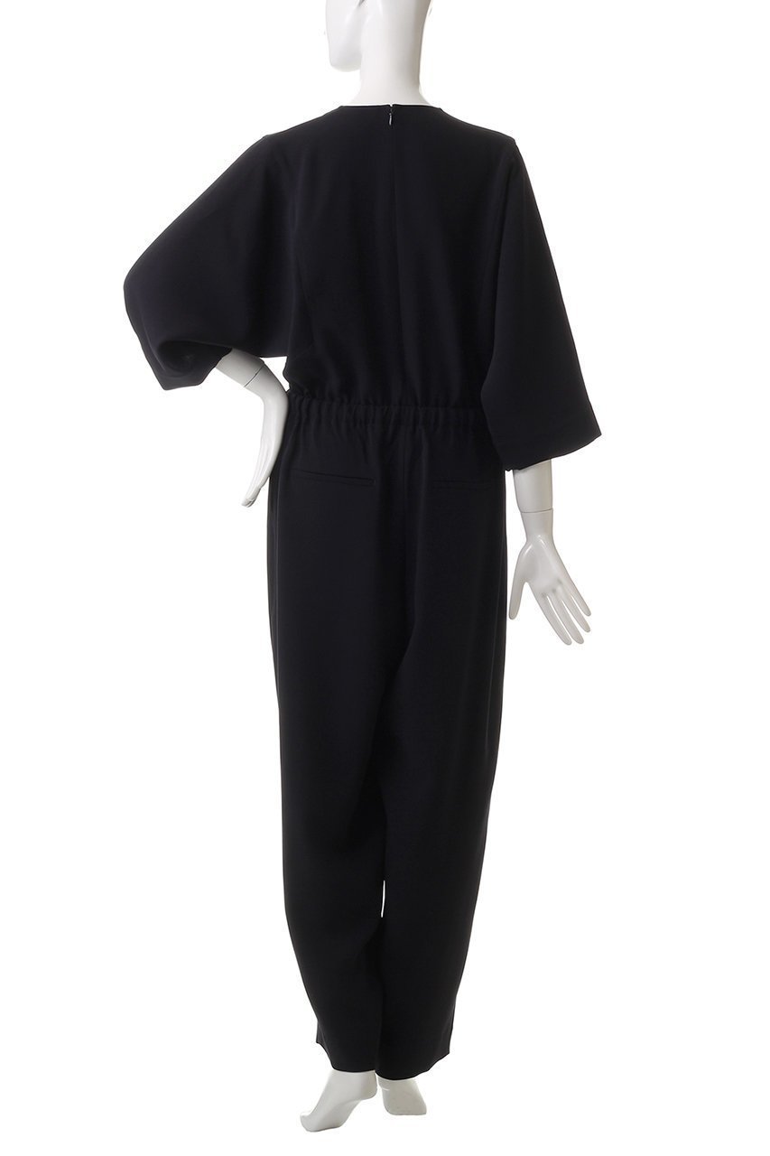 【エブール/ebure】のトリアセダブルクロス ウォッシャブルオールインワン 人気、トレンドファッション・服の通販 founy(ファニー) 　ファッション　Fashion　レディースファッション　Fashion for Women　パンツ　Pants & Trousers　エアリー　Airy Texture　カッティング　Cutting Detail　シンプル　Simple, Minimal　スピンドル　Spindle, Drawcord　ダブル　Double, Double-Breasted　フォルム　Silhouette, Form　other-4|ID: prp329100004382998 ipo3291000000032920604