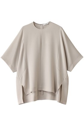 【エブール/ebure】のトリアセダブルクロス ウォッシャブルTブラウス 人気、トレンドファッション・服の通販 founy(ファニー) ファッション Fashion レディースファッション Fashion for Women トップス・カットソー Cut & Sew Tops シャツ・ブラウス・オフィスカジュアル Elegant Blouses & Button-Ups ウォッシャブル Machine Washable エアリー Airy Texture カッティング Cutting Detail ショート Short, Short Length スリット Slit, Slit Detail スリーブ Sleeve, Long Sleeve / Short Sleeve ダブル Double, Double-Breasted トレンド Trend, Trending Now フロント Front, Front Design リラックス Relax, Relaxed Fit 半袖 Short Sleeve, Half Sleeve |ID:prp329100004383001