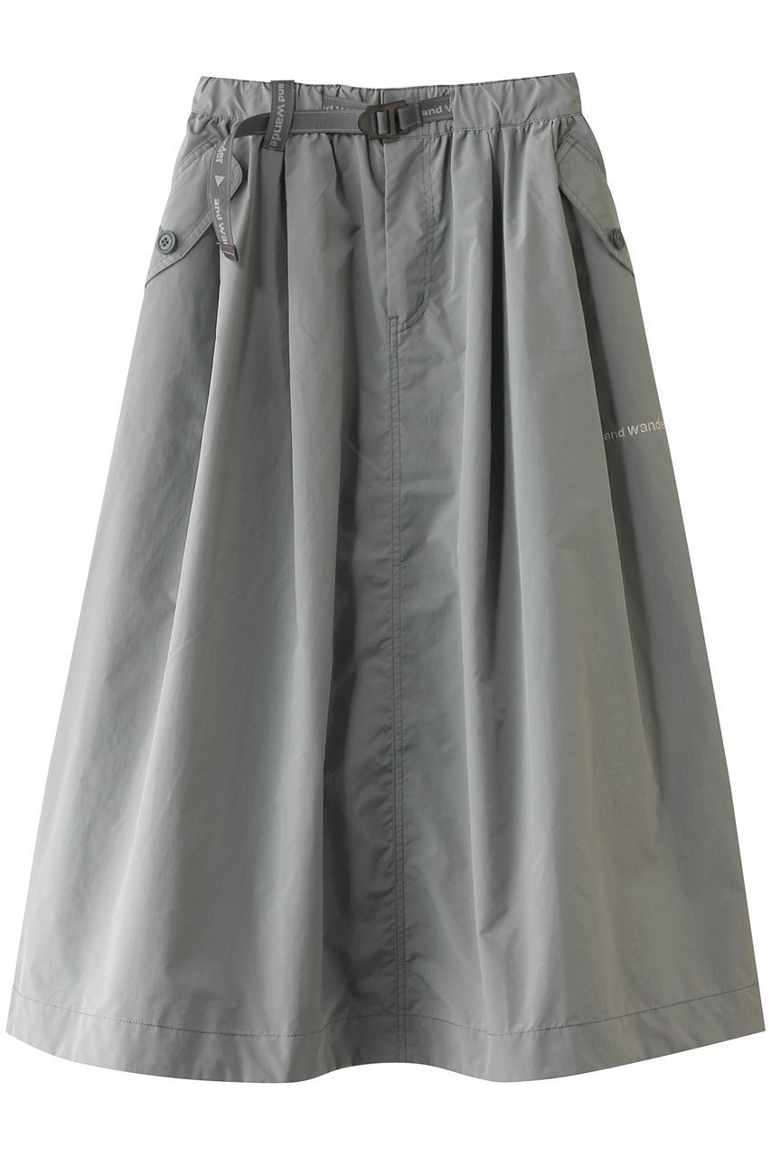 【アンドワンダー/and wander】のoversized cargo skirt (W) インテリア・キッズ・メンズ・レディースファッション・服の通販 founy(ファニー) 　ファッション　Fashion　レディースファッション　Fashion for Women　スカート　Skirts　ロングスカート　Long Skirts / Maxi & Midi Skirts　アウトドア　Outdoor Clothing　スポーティ　Sporty, Casual Athletic　ロング　Long, Long-Length　ワイド　Wide, Wide Fit　夏　Summer　春　Spring　S/S・春夏　SS, Spring/Summer, Warm Season　ライトセージ|ID: prp329100004383006 ipo3291000000032825300
