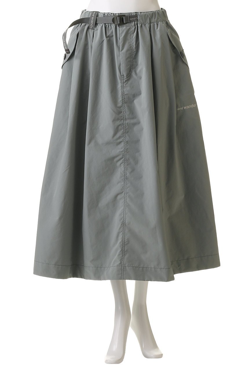 【アンドワンダー/and wander】のoversized cargo skirt (W) 人気、トレンドファッション・服の通販 founy(ファニー) 　ファッション　Fashion　レディースファッション　Fashion for Women　スカート　Skirts　ロングスカート　Long Skirts / Maxi & Midi Skirts　アウトドア　Outdoor Clothing　スポーティ　Sporty, Casual Athletic　ロング　Long, Long-Length　ワイド　Wide, Wide Fit　夏　Summer　春　Spring　S/S・春夏　SS, Spring/Summer, Warm Season　other-2|ID: prp329100004383006 ipo3291000000032825301