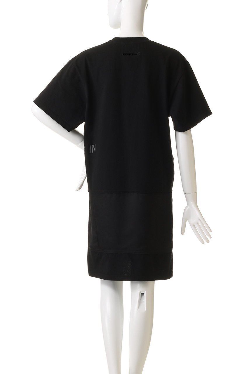 【エムエム6 メゾン マルタン マルジェラ/MM6 Maison Martin Margiela】のロゴドレス 人気、トレンドファッション・服の通販 founy(ファニー) 　ファッション　Fashion　レディースファッション　Fashion for Women　ワンピース　Dresses　フォーマル・パーティードレス・結婚式用ドレス　Elegant & Casual Dresses　チュニック　Tunic Tops & Dresses　スタイリッシュ　Stylish, Fashionable　スリーブ　Sleeve, Long Sleeve / Short Sleeve　チュニック　Tunic, Long Top　ドレス　Dress, One-Piece　ハーフ　Half, Half-Length　プリント　Print, Printed Pattern　夏　Summer　春　Spring　S/S・春夏　SS, Spring/Summer, Warm Season　other-4|ID: prp329100004383010 ipo3291000000033245650