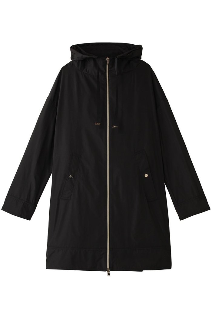 【ヘルノ/HERNO】のポリエステルフーディーコート インテリア・キッズ・メンズ・レディースファッション・服の通販 founy(ファニー) https://founy.com/ ファッション Fashion レディースファッション WOMEN アウター Coat Outerwear コート Coats ロング Long エレガント 上品 Elegant |ID: prp329100004383019 ipo3291000000030636522