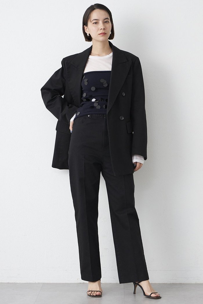 【ウィムガゼット/Whim Gazette】のコットンスリットパンツ インテリア・キッズ・メンズ・レディースファッション・服の通販 founy(ファニー) https://founy.com/ ファッション Fashion レディースファッション Fashion for Women パンツ Pants & Trousers おすすめ Recommended / Our Picks コンパクト Compact, Small Size スリット Slit, Slit Detail スリム Slim, Slim Fit セットアップ Set-Up, Coordinated Outfit センター Center, Center Line ヴィンテージ Vintage Style |ID: prp329100004383024 ipo3291000000032920118