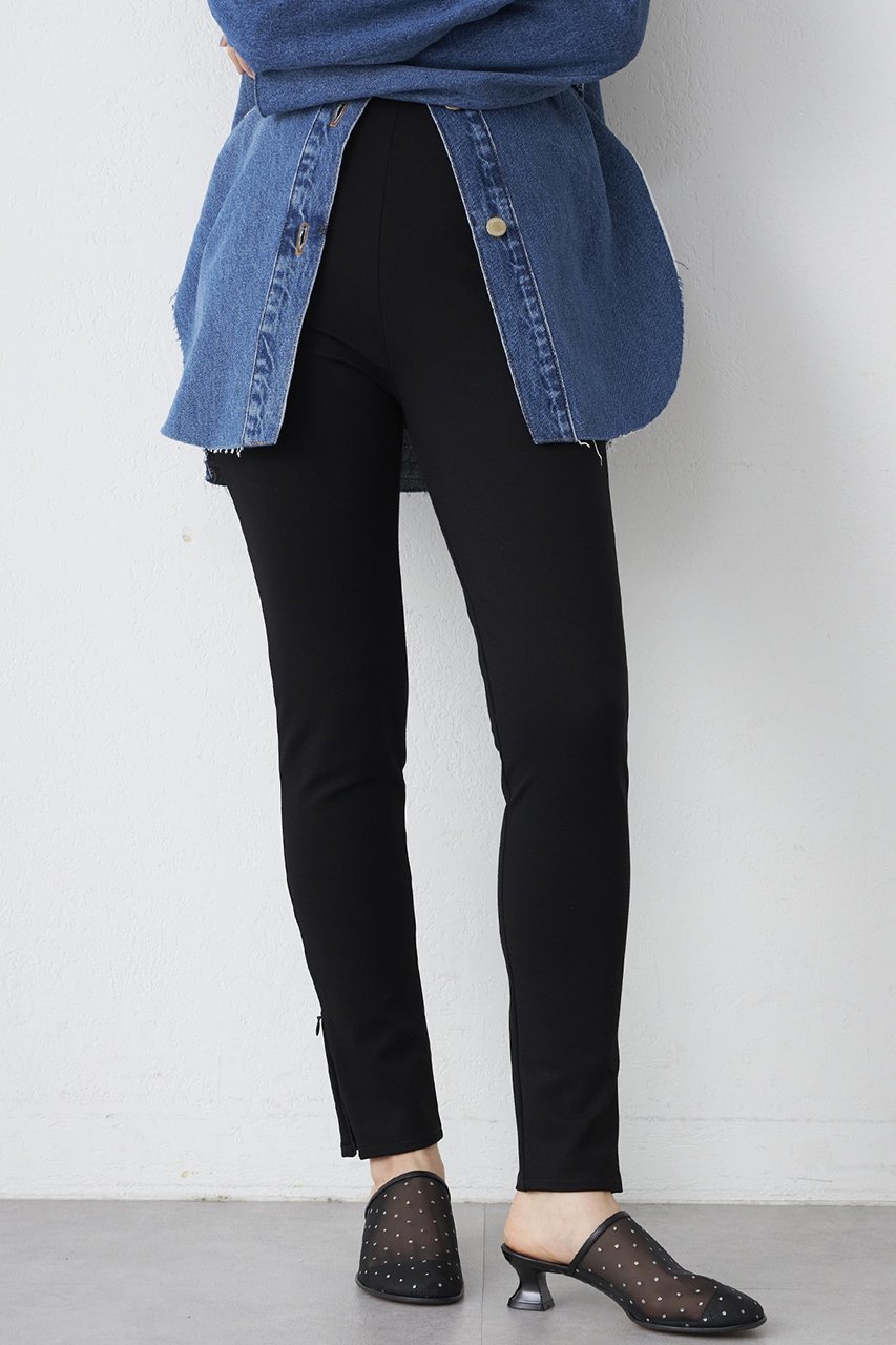 【ウィムガゼット/Whim Gazette】のレギンスZIPパンツ 人気、トレンドファッション・服の通販 founy(ファニー) 　ファッション　Fashion　レディースファッション　Fashion for Women　パンツ　Pants & Trousers　レギンス　Leggings & Stretch Pants　シューズ　Shoes, Footwear　シルク　Silk, 100% Silk　シルケット　Silket, Silky Cotton　ジップ　Zip, Zipper　ジャケット　Jacket, Outerwear　スウェット / スエット　Sweatshirt, Sweatwear　スタイリッシュ　Stylish, Fashionable　ストレッチ　Stretch, Stretchy Fabric　スリット　Slit, Slit Detail　レギンス　Leggings, Stretch Pants　エレガント 上品　Elegant　other-2|ID: prp329100004383027 ipo3291000000033706318