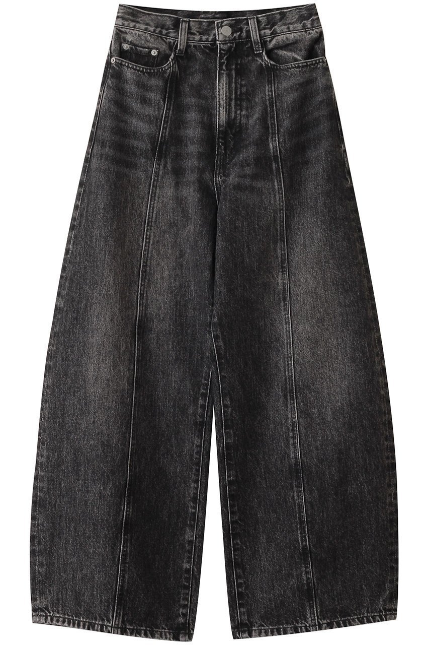 【アルアバイル/allureville】のラインデニムPT A 人気、トレンドファッション・服の通販 founy(ファニー) 　ファッション　Fashion　レディースファッション　Fashion for Women　パンツ　Pants & Trousers　デニムパンツ・ジーンズ・美脚デニム　Denim Jeans & Pants　シアー　Sheer, See-Through　センター　Center, Center Line　ダメージ　Distressed, Destroyed　デニム　Denim, Jeans Material　リラックス　Relax, Relaxed Fit　レース　Lace, Lace Fabric　定番　Standard, Basic Item　 other-1|ID: prp329100004383032 ipo3291000000032901991