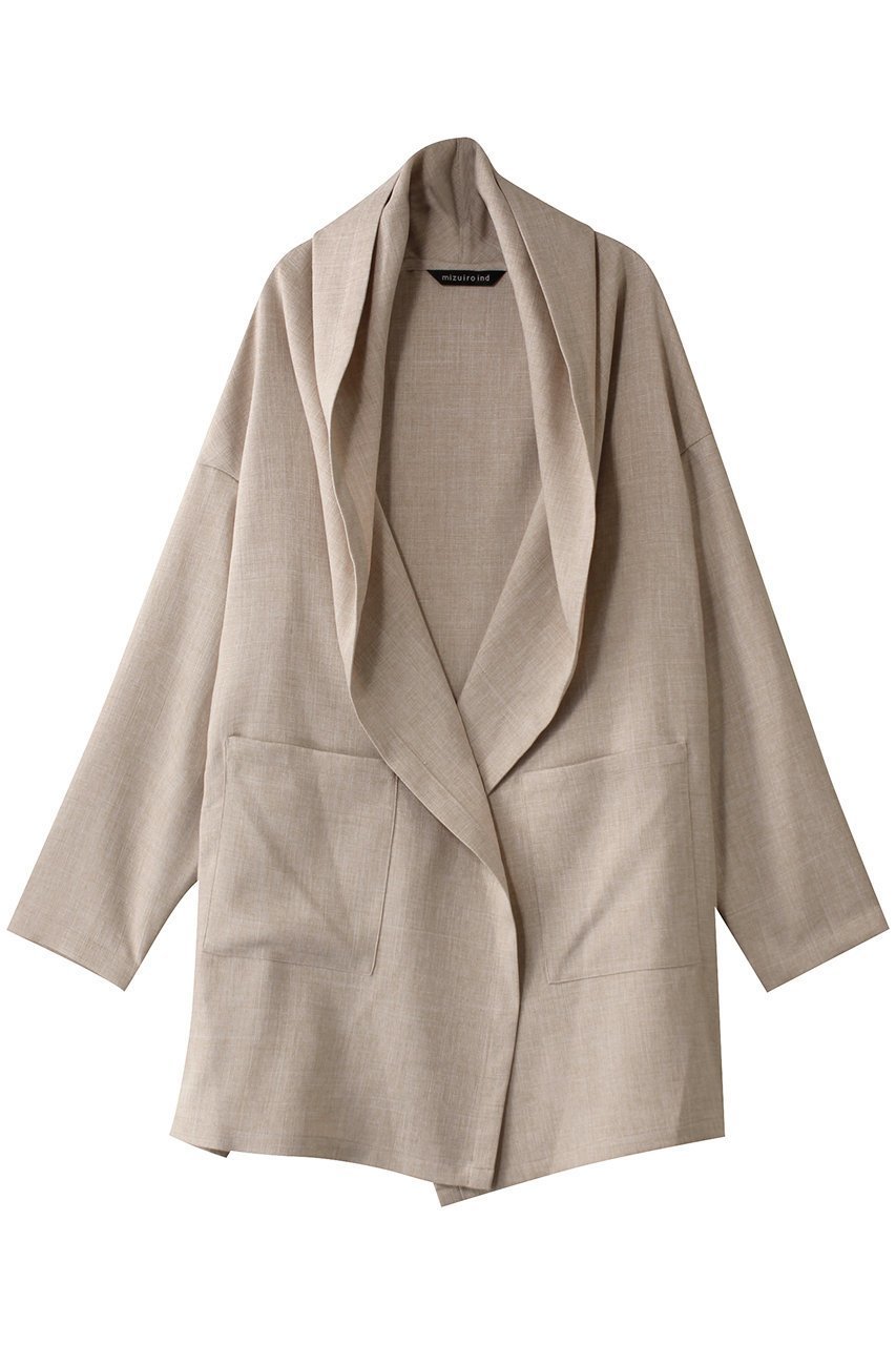 【ミズイロ インド/mizuiro ind】のdrape long C/D カーディガン 人気、トレンドファッション・服の通販 founy(ファニー) 　ファッション　Fashion　レディースファッション　Fashion for Women　アウター　Coat / Outerwear Collection　エレガント 上品　Elegant　カーディガン　Cardigan, Knitwear　ジャケット　Jacket, Outerwear　スリーブ　Sleeve, Long Sleeve / Short Sleeve　ドレープ　Drape, Draping Fabric　ロング　Long, Long-Length　 other-1|ID: prp329100004383037 ipo3291000000032967102
