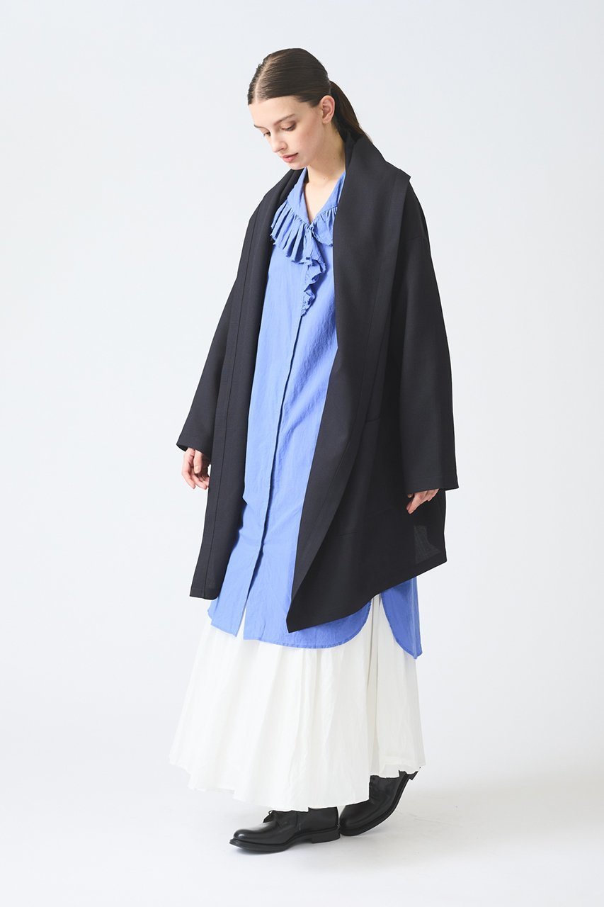 【ミズイロ インド/mizuiro ind】のdrape long C/D カーディガン 人気、トレンドファッション・服の通販 founy(ファニー) 　ファッション　Fashion　レディースファッション　Fashion for Women　アウター　Coat / Outerwear Collection　エレガント 上品　Elegant　カーディガン　Cardigan, Knitwear　ジャケット　Jacket, Outerwear　スリーブ　Sleeve, Long Sleeve / Short Sleeve　ドレープ　Drape, Draping Fabric　ロング　Long, Long-Length　other-7|ID: prp329100004383037 ipo3291000000032967119