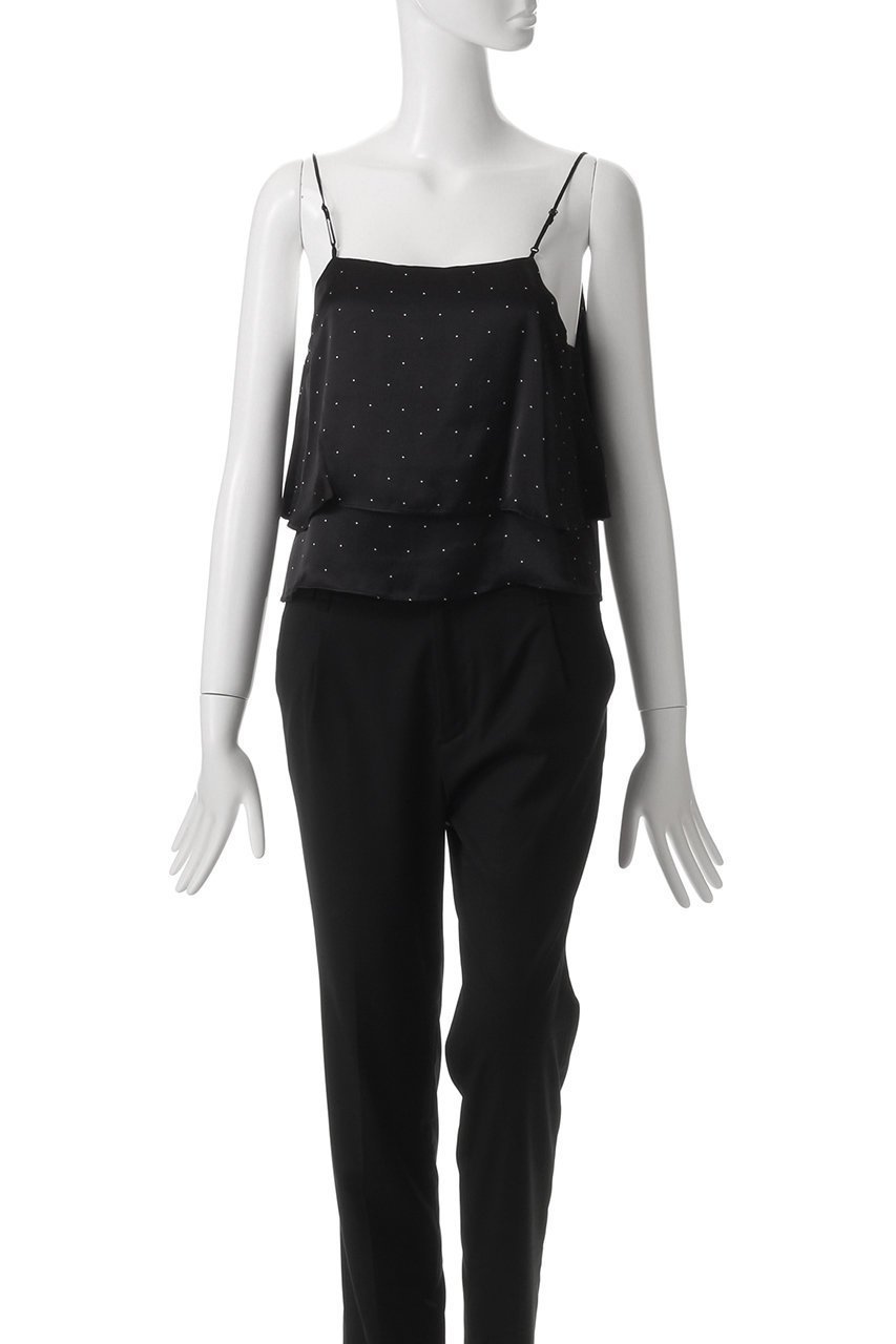 【エリオポール/heliopole】の【TICCA】シルク2WAYビスチェ 人気、トレンドファッション・服の通販 founy(ファニー) 　ファッション　Fashion　レディースファッション　Fashion for Women　トップス・カットソー　Cut & Sew Tops　キャミソール&ノースリーブ　Camisoles & Sleeveless Tops　シャツ・ブラウス・オフィスカジュアル　Elegant Blouses & Button-Ups　ビスチェ　Bustiers & Corset Tops / Layered Bustier Style　エレガント 上品　Elegant　シルク　Silk, 100% Silk　ドット　Polka Dot, Dot Pattern　ノースリーブ　Sleeveless, No-Sleeve　ビスチェ　Bustier, Corset Top　フェミニン　Feminine, Girly　リュクス　Luxury, Elegant, High-End, Chic　ロング　Long, Long-Length　other-6|ID: prp329100004383038 ipo3291000000032857739
