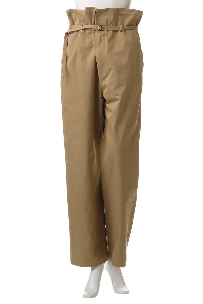 【エリオポール/heliopole】のターンバックパンツ 人気、トレンドファッション・服の通販 founy(ファニー) 　ファッション　Fashion　レディースファッション　Fashion for Women　パンツ　Pants & Trousers　バッグ　Bags　ストレート　Straight, Straight Cut　ロング　Long, Long-Length　再入荷　Restock / Back in Stock　other-2|ID: prp329100004383041 ipo3291000000032907819