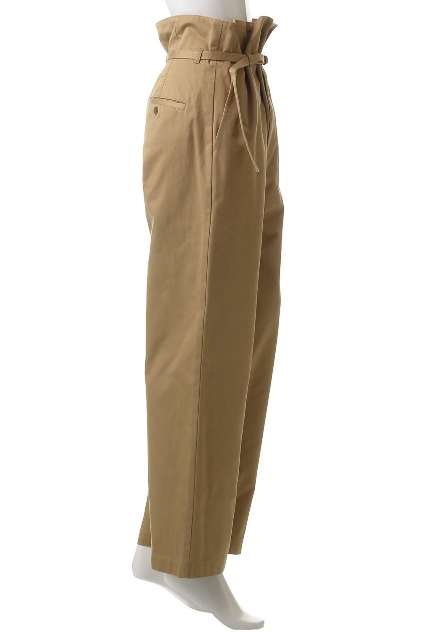 【エリオポール/heliopole】のターンバックパンツ 人気、トレンドファッション・服の通販 founy(ファニー) 　ファッション　Fashion　レディースファッション　Fashion for Women　パンツ　Pants & Trousers　バッグ　Bags　ストレート　Straight, Straight Cut　ロング　Long, Long-Length　再入荷　Restock / Back in Stock　other-3|ID: prp329100004383041 ipo3291000000032907822