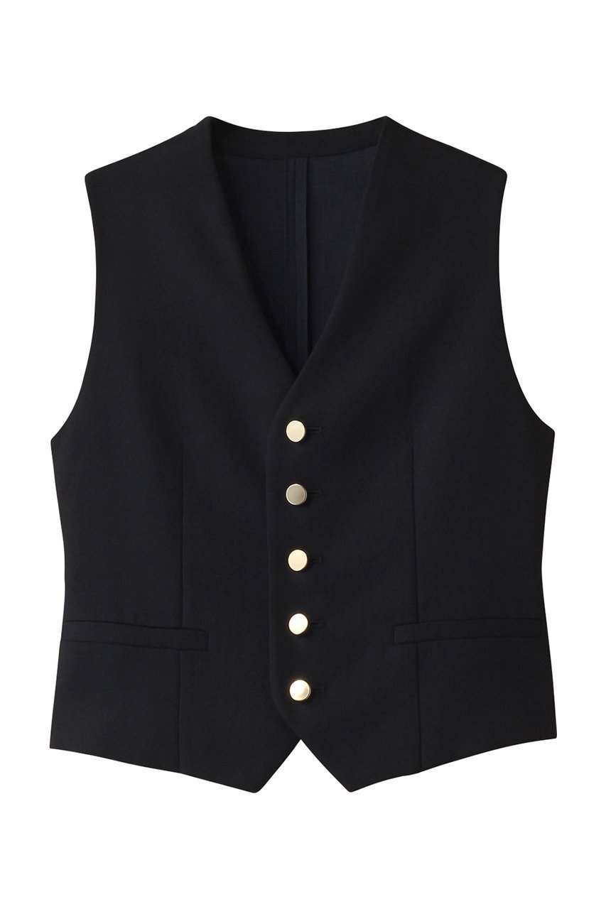【エリオポール/heliopole】のthe ELLISON ベスト インテリア・キッズ・メンズ・レディースファッション・服の通販 founy(ファニー) 　ファッション　Fashion　レディースファッション　Ladies' Fashion Online　アウター　Coat Outerwear　ジャケット　Jackets　おすすめ　Recommend　シンプル　Simple　ジャケット　Jacket　ベスト　Vest　再入荷　Restock/Back In Stock/Re Arrival　ネイビー|ID: prp329100004383042 ipo3291000000032629624