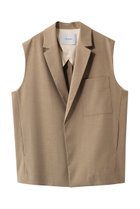 【エリオポール/heliopole】のthe ELLISON ベスト 人気、トレンドファッション・服の通販 founy(ファニー) ファッション Fashion レディースファッション Fashion for Women アウター Coat / Outerwear Collection レディースジャケット・軽アウター Jackets 2026年 2026 カットソー Cut and Sewn Top ジャケット Jacket, Outerwear ベスト Vest, Waistcoat 夏 Summer 定番 Standard, Basic Item 春 Spring S/S・春夏 SS, Spring/Summer, Warm Season thumbnail ベージュ|ID: prp329100004383042 ipo3291000000035820964