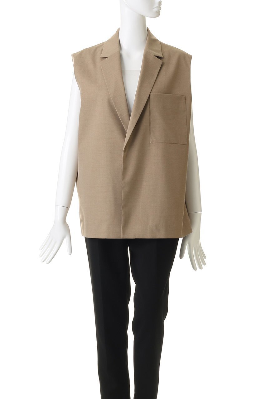 【エリオポール/heliopole】のthe ELLISON ベスト 人気、トレンドファッション・服の通販 founy(ファニー) 　ファッション　Fashion　レディースファッション　Fashion for Women　アウター　Coat / Outerwear Collection　レディースジャケット・軽アウター　Jackets　2026年　2026　カットソー　Cut and Sewn Top　ジャケット　Jacket, Outerwear　ベスト　Vest, Waistcoat　夏　Summer　定番　Standard, Basic Item　春　Spring　S/S・春夏　SS, Spring/Summer, Warm Season　other-2|ID: prp329100004383042 ipo3291000000035820965