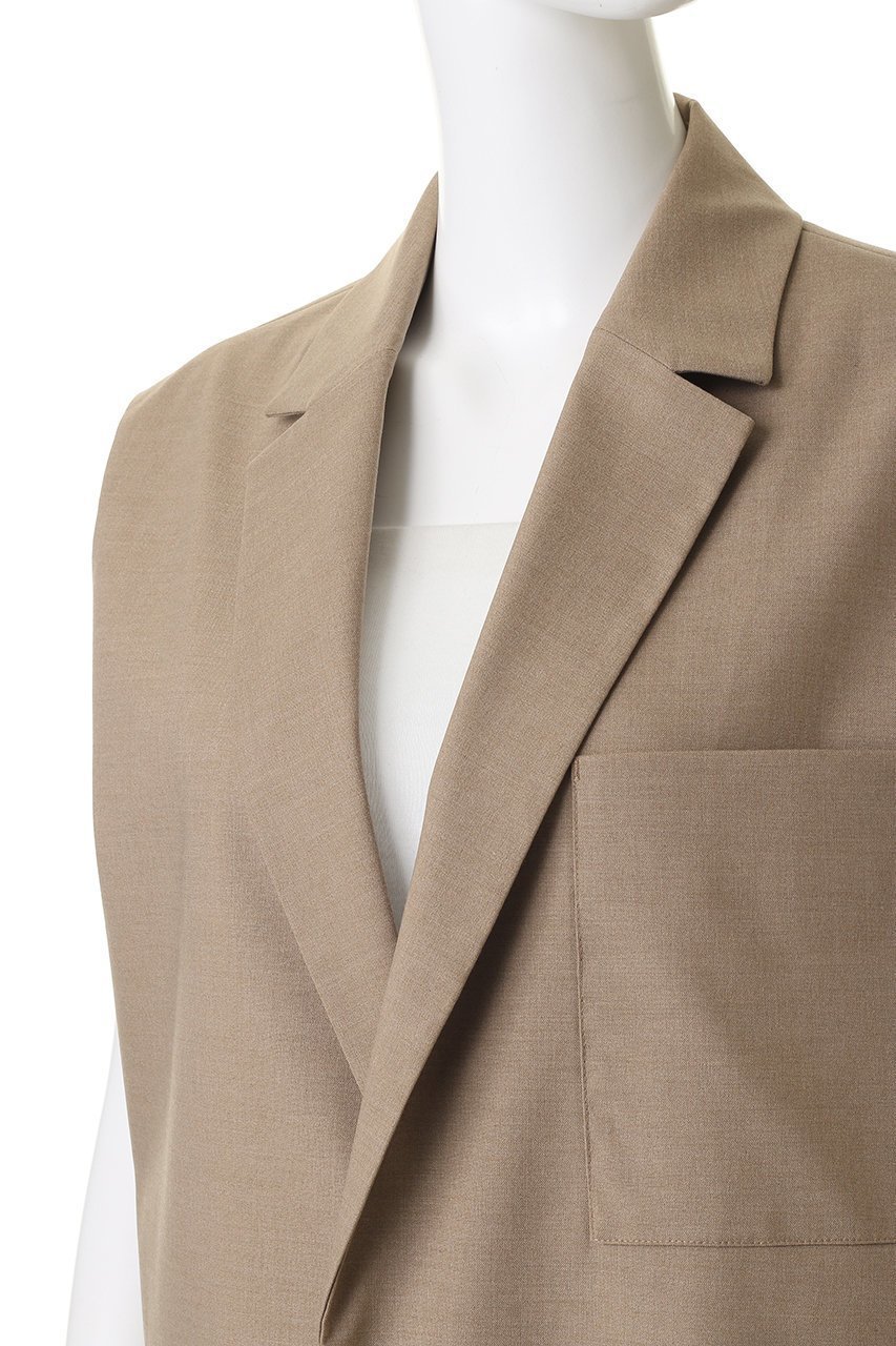 【エリオポール/heliopole】のthe ELLISON ベスト 人気、トレンドファッション・服の通販 founy(ファニー) 　ファッション　Fashion　レディースファッション　Fashion for Women　アウター　Coat / Outerwear Collection　レディースジャケット・軽アウター　Jackets　2026年　2026　カットソー　Cut and Sewn Top　ジャケット　Jacket, Outerwear　ベスト　Vest, Waistcoat　夏　Summer　定番　Standard, Basic Item　春　Spring　S/S・春夏　SS, Spring/Summer, Warm Season　other-5|ID: prp329100004383042 ipo3291000000035820969