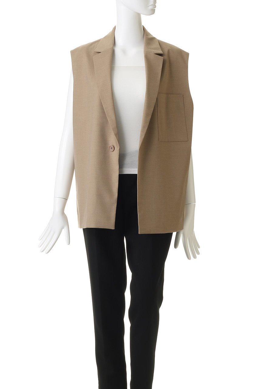 【エリオポール/heliopole】のthe ELLISON ベスト 人気、トレンドファッション・服の通販 founy(ファニー) 　ファッション　Fashion　レディースファッション　Fashion for Women　アウター　Coat / Outerwear Collection　レディースジャケット・軽アウター　Jackets　2026年　2026　カットソー　Cut and Sewn Top　ジャケット　Jacket, Outerwear　ベスト　Vest, Waistcoat　夏　Summer　定番　Standard, Basic Item　春　Spring　S/S・春夏　SS, Spring/Summer, Warm Season　other-7|ID: prp329100004383042 ipo3291000000035820974