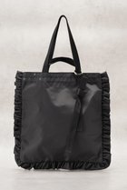 【ランバン オン ブルー/LANVIN en Bleu】のLARGE EMERALD TOTE LB トートバッグ 人気、トレンドファッション・服の通販 founy(ファニー) ファッション Fashion レディースファッション Fashion for Women バッグ Bags 軽量 Lightweight, Ultra Light ダブル Double, Double-Breasted チャーム Charm, Pendant ビーチ Beach, Seaside フェミニン Feminine, Girly フラワー Flower, Floral プリント Print, Printed Pattern モノトーン Monotone, Black and White リボン Ribbon, Bow thumbnail グレー|ID: prp329100004383048 ipo3291000000032779053