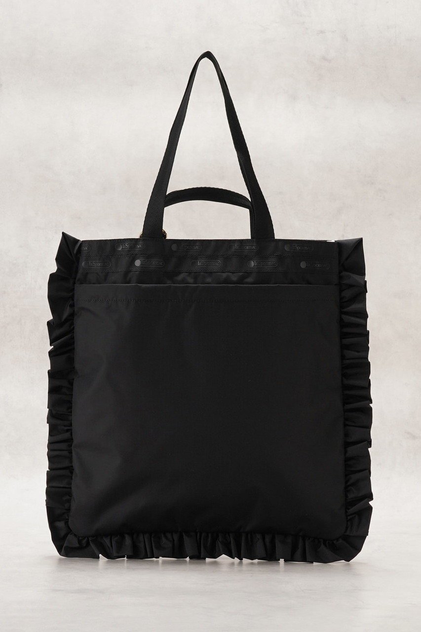 【ランバン オン ブルー/LANVIN en Bleu】のLARGE EMERALD TOTE LB トートバッグ 人気、トレンドファッション・服の通販 founy(ファニー) ファッション Fashion レディースファッション Fashion for Women バッグ Bags 軽量 Lightweight, Ultra Light ダブル Double, Double-Breasted チャーム Charm, Pendant ビーチ Beach, Seaside フェミニン Feminine, Girly フラワー Flower, Floral プリント Print, Printed Pattern モノトーン Monotone, Black and White リボン Ribbon, Bow other-3|ID: prp329100004383048 ipo3291000000032779062