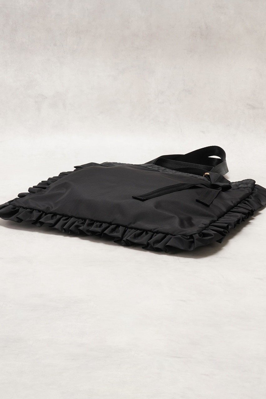 【ランバン オン ブルー/LANVIN en Bleu】のLARGE EMERALD TOTE LB トートバッグ 人気、トレンドファッション・服の通販 founy(ファニー) ファッション Fashion レディースファッション Fashion for Women バッグ Bags 軽量 Lightweight, Ultra Light ダブル Double, Double-Breasted チャーム Charm, Pendant ビーチ Beach, Seaside フェミニン Feminine, Girly フラワー Flower, Floral プリント Print, Printed Pattern モノトーン Monotone, Black and White リボン Ribbon, Bow other-4|ID: prp329100004383048 ipo3291000000032779063